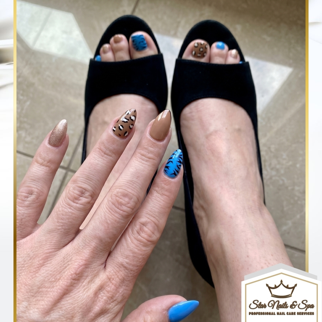 Star Nails Design July 10